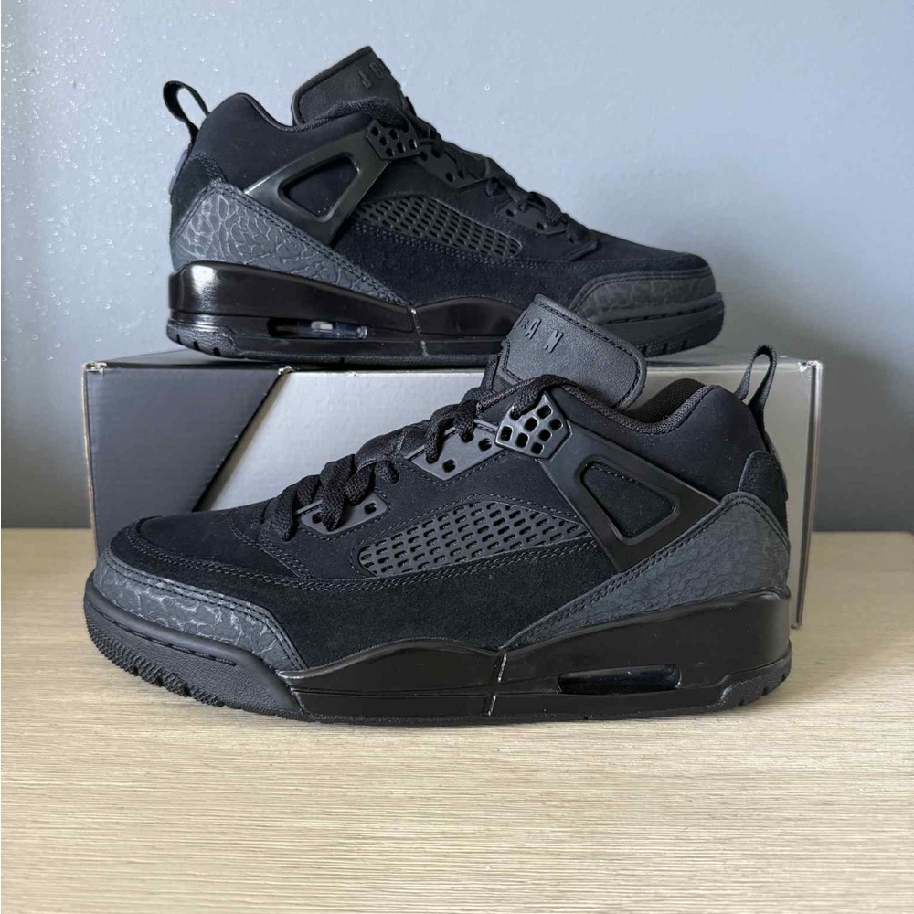 Jordan Spizike low Black Cat